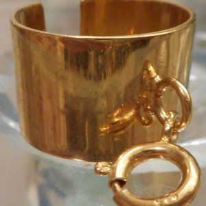 NEW SUNDAYS CHILD Charms Collection Vermeil YG Over Sterling Silver Open Ring-7